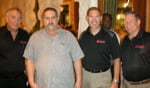 L-R: Alan Brenner (Director of Sales), Don Smith, Bill Redfern (CEO), Steve Hope (NE Florida Regional Owner)